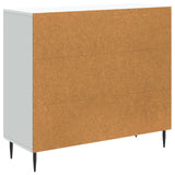 Credenza Bianco 89 x 34,5 x 80 cm Legno ingegnerizzato