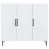 Credenza Bianco 89 x 34,5 x 80 cm Legno ingegnerizzato