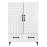 Credenza Bianco 66 x 34,5 x 95 cm Legno ingegnerizzato