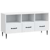 Mobile TV Bianco 102 x 34,5 x 50 cm Legno ingegnerizzato