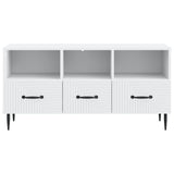 Mobile TV Bianco 102 x 34,5 x 50 cm Legno ingegnerizzato