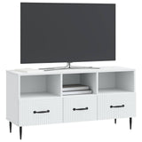Mobile TV Bianco 102 x 34,5 x 50 cm Legno ingegnerizzato