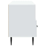 Mobile TV Bianco 102 x 34,5 x 50 cm Legno ingegnerizzato