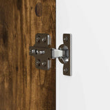 Mobile TV Rovere Fumo 102 x 34,5 x 50 cm Legno ingegnerizzato