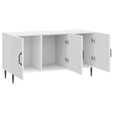 Mobile TV Bianco Lucido 99 x 34,5 x 50 cm Legno ingegnerizzato