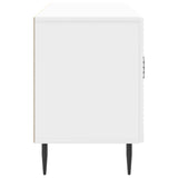 Mobile TV Bianco Lucido 99 x 34,5 x 50 cm Legno ingegnerizzato