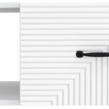 Tavolino da salotto Bianco 90 x 50 x 40 cm Legno ingegnerizzato