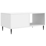 Tavolino da salotto Bianco 90 x 50 x 40 cm Legno ingegnerizzato