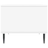 Tavolino da salotto Bianco 90 x 50 x 40 cm Legno ingegnerizzato