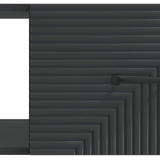 Tavolino da salotto Nero 90 x 50 x 40 cm Legno ingegnerizzato