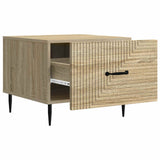 Tavolino da salotto con cassetto Rovere Sonoma 49 x 50 x 40 cm