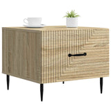Tavolino da salotto con cassetto Rovere Sonoma 49 x 50 x 40 cm