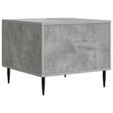 Tavolino da salotto con cassetto Grigio Cemento 49 x 50 x 40 cm