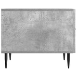 Tavolino da salotto con cassetto Grigio Cemento 49 x 50 x 40 cm