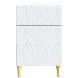 Comodino Bianco 43 x 39,5 x 66,5 cm Legno ingegnerizzato