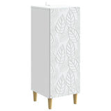Credenza Bianco 33 x 34,5 x 90 cm Legno ingegnerizzato