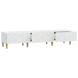 Mobile TV 147 x 34,5 x 30 cm Bianco Legno ingegnerizzato