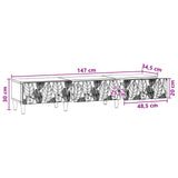 Mobile TV 147 x 34,5 x 30 cm Bianco Legno ingegnerizzato