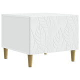 Tavolino da salotto Bianco 50 x 49 x 40 cm Legno ingegnerizzato