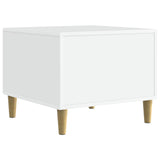 Tavolino da salotto Bianco 50 x 49 x 40 cm Legno ingegnerizzato