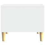 Tavolino da salotto Bianco 50 x 49 x 40 cm Legno ingegnerizzato