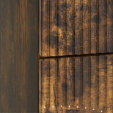 Armadio da Notte 2 pcs Rovere Fumo 43 x 34,5 x 44,5 cm