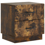 Armadio da Notte 2 pcs Rovere Fumo 43 x 34,5 x 44,5 cm