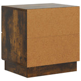 Armadio da Notte 2 pcs Rovere Fumo 43 x 34,5 x 44,5 cm
