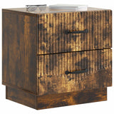 Armadio da Notte 2 pcs Rovere Fumo 43 x 34,5 x 44,5 cm