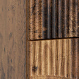 Armadio da Notte con cassetto Legno antico 43 x 34,5 x 44,5 cm