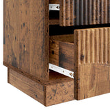 Armadio da Notte con cassetto Legno antico 43 x 34,5 x 44,5 cm