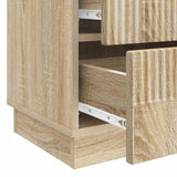 Armadio da Notte con cassetto Rovere Sonoma 62 x 34,5 x 44,5 cm