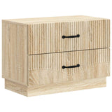 Armadio da Notte con cassetto Rovere Sonoma 62 x 34,5 x 44,5 cm