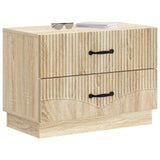 Armadio da Notte con cassetto Rovere Sonoma 62 x 34,5 x 44,5 cm