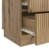 Armadio da Notte Rovere Artigianale 62 x 34,5 x 44,5 cm
