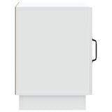 Comodino Bianco 43 x 34,5 x 47 cm Legno ingegnerizzato