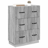 Mobile con Cassetti Grigio Sonoma 66 x 34,5 x 87 cm