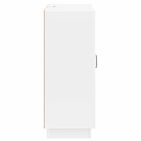 Credenza Bianco Lucido 66 x 34,5 x 87 cm Legno ingegnerizzato