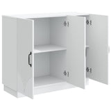 Credenza Bianco 89 x 34,5 x 77 cm Legno ingegnerizzato