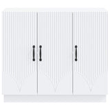 Credenza Bianco 89 x 34,5 x 77 cm Legno ingegnerizzato
