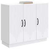 Credenza Bianco 89 x 34,5 x 77 cm Legno ingegnerizzato