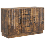 Credenza Rovere Fumo 89 x 34,5 x 57 cm Legno ingegnerizzato
