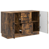 Credenza Rovere Fumo 89 x 34,5 x 57 cm Legno ingegnerizzato