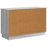 Credenza Grigio Sonoma 89 x 34,5 x 57 cm Legno ingegnerizzato