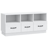 Mobile TV Bianco 102 x 34,5 x 47 cm Legno ingegnerizzato