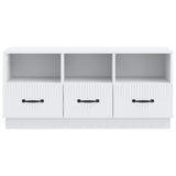Mobile TV Bianco 102 x 34,5 x 47 cm Legno ingegnerizzato