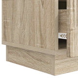 Mobile TV Rovere Sonoma 147 x 34,5 x 27 cm Legno ingegnerizzato