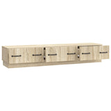 Mobile TV Rovere Sonoma 147 x 34,5 x 27 cm Legno ingegnerizzato