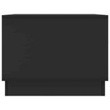 Tavolino da salotto Nero 90 x 50 x 37 cm Legno ingegnerizzato