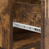 Tavolino da salotto con cassetto Rovere Fumo 49 x 50 x 37 cm